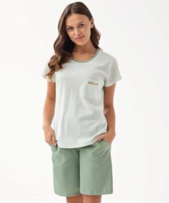 piżama damska krótkie spodenki bermudy