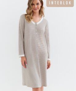 koszula nocna elegancka rozpinana u góry