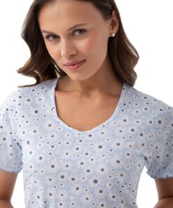 koszula nocna luna niebieska