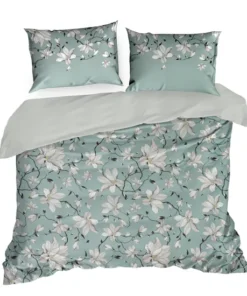 miętowa pościel satyna bawełniana