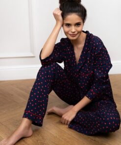 piżama damska rozpinana elegancka