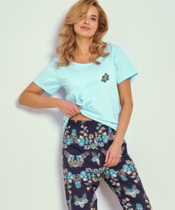 piżama damska krótki rękaw