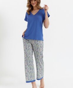 bambusowa piżama damska elegancka