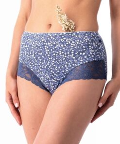 Alternative view of Figi damskie eleganckie majtki Key pakiet 2 szt. biały granat