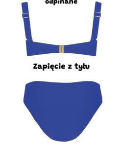 Alternative view of Kostium kąpielowy dwuczęściowy BEZ fiszbin Trends 1 koralowy