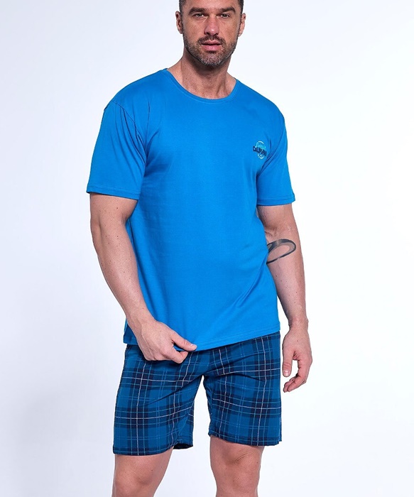 Piżama męska Cornette 326/186 California lazurowa