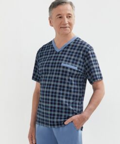 Alternative view of Piżama męska Martel 419 Marek krótkie spodenki granatowa