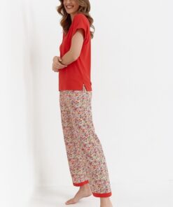 bambusowa piżama damska elegancka miękka