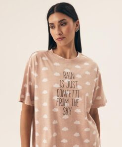 krótka piżama damska henderson bez w chmurki