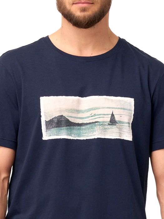 Piżama męska Key MNS 606 B25 krótka granat grafit - obrazek 4