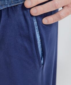 Alternative view of Piżama męska Martel 402 Roman długa niebieska