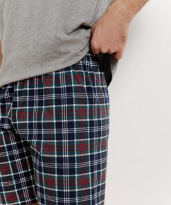 Alternative view of Piżama męska Taro Kyle 3395 krótkie spodnie grafit krata