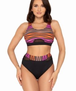 dwuczęściowy kostium kąpielowy damski kolor