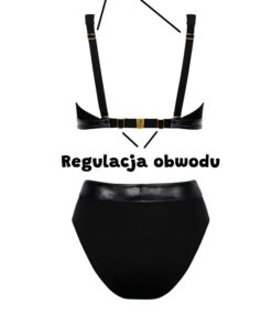 dwuczęściowy kostium kąpielowy damski z regulacją długości ramiączek i obwodu biustonosza
