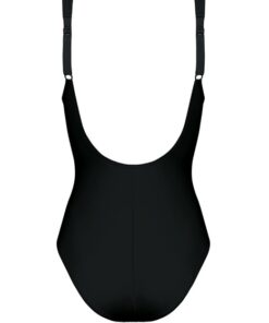jednoczęściowy damski kostium kąpielowy tył