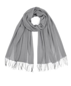 Cienki Szal damski Samadi 24414 szary