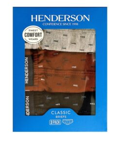 Alternative view of Slipy męskie Henderson 1446 K659 - 3 sztuki szary brąz granat