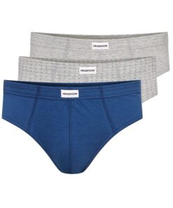 Slipy męskie Henderson 1446 K664 - 3 sztuki niebieskie szare