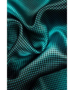 Elegancka Apaszka damska Satynowa 50x50cm morska kropki