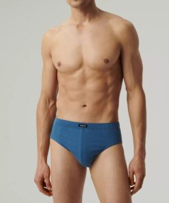 Alternative view of Slipy męskie Atlantic 3MP-192 zestaw 3 sztuki granat niebieski