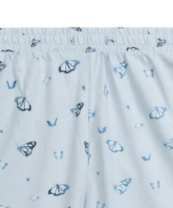 Alternative view of Piżama damska Atlantic 490-02 krótkie spodnie szaro niebieska