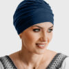 Turban Kasia elegancki granat
