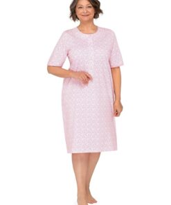 Alternative view of Koszula nocna Basia I 263 Martel rozpinana góra różowa