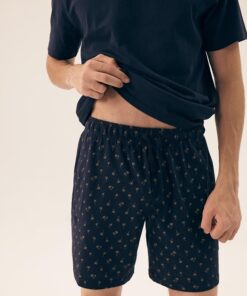 Alternative view of Piżama męska Henderson Shore krótkie spodnie granatowa