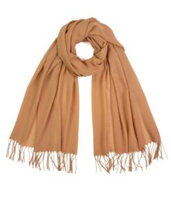 beżówy szal damski
