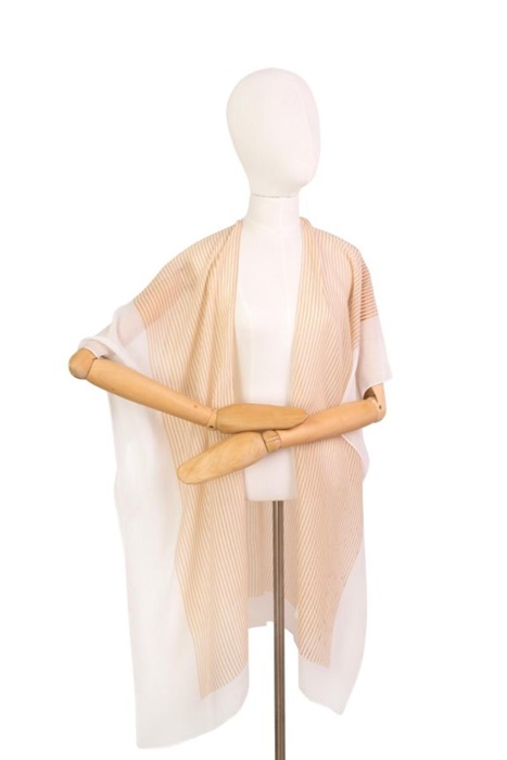 Lekkie Pareo tunika plażowa Art of Polo Cassidy 100% wiskoza beżowy - obrazek 7