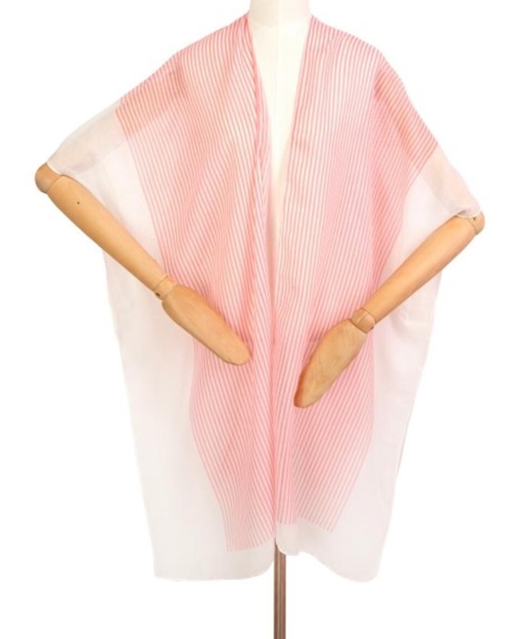 Pareo tunika plażowa Art of Polo Cassidy 100% wiskoza róż