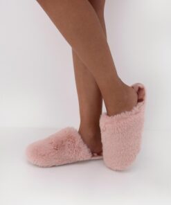 Alternative view of Kapcie damskie Sensis Maureen zakryte palce różowe