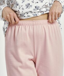 Alternative view of Piżama damska Taro Martina 3451 bawełniana różowo biała