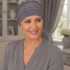 Turban Nadia grafitowy - obrazek 2