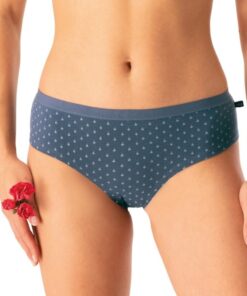 Majtki damskie Figi Key pakiet 2 szt. Grafitowe