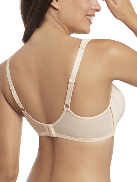 Biustonosz Soft Miękki BEZ fiszbin Selene Minimizer biały - obrazek 4