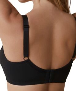 Alternative view of Biustonosz Soft BEZ fiszbin Selene wygodny Miękki czarny