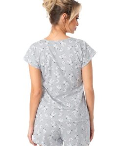Alternative view of Piżama damska Donna Bunny Short krótkie spodenki szara