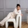 elegaNCKI DRES PO DOMU SENSIS WAFLOWY