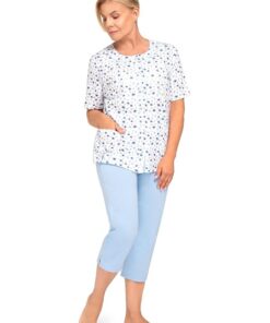 krótki rękaw piżam dla babci