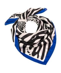 apaszka satyna w zeberkę