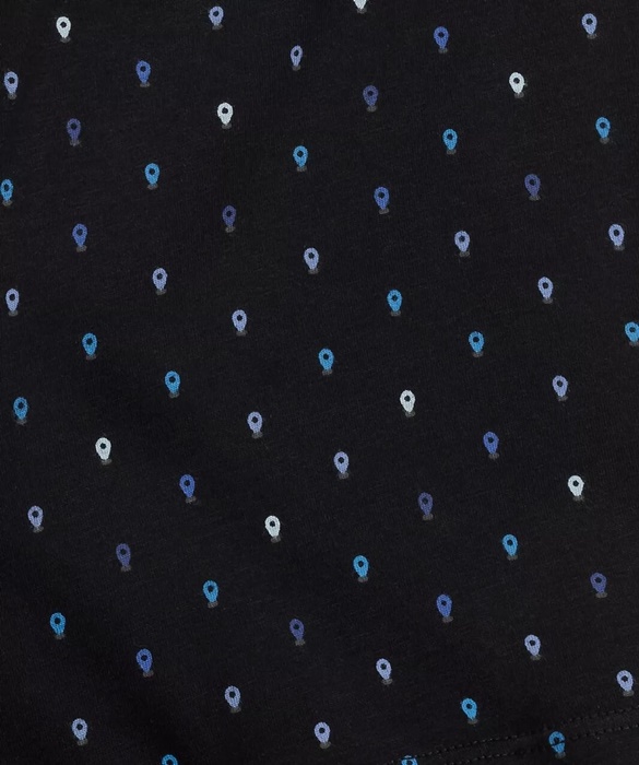 Bokserki Atlantic pakiet 3 sztuki czarne i niebieskie - obrazek 5