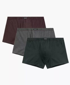 dopasowane bokserki zestaw 3 sztuki 3 pak
