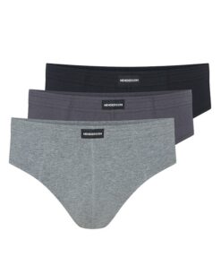 zestaw szarych majtek męskich 3 sztuki szare