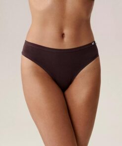 Alternative view of Figi damskie Majtki Atlantic Sport Zestaw 3 szt. Wino fiolet beż