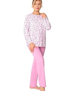 długa piżama damska rozpinana