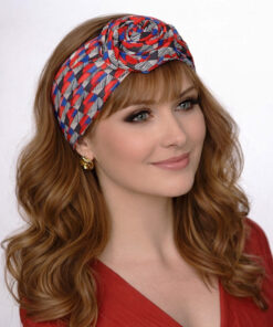 Opaska z drutem Inga – wzorek geometryczny