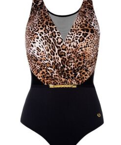 Alternative view of Jednoczęściowy kostium kąpielowy Panterka 13 BEZ fiszbin