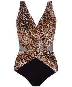 Alternative view of Jednoczęściowy kostium kąpielowy Panterka 8 BEZ fiszbin