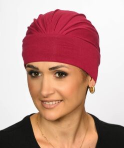 Turban Ariela malinowy